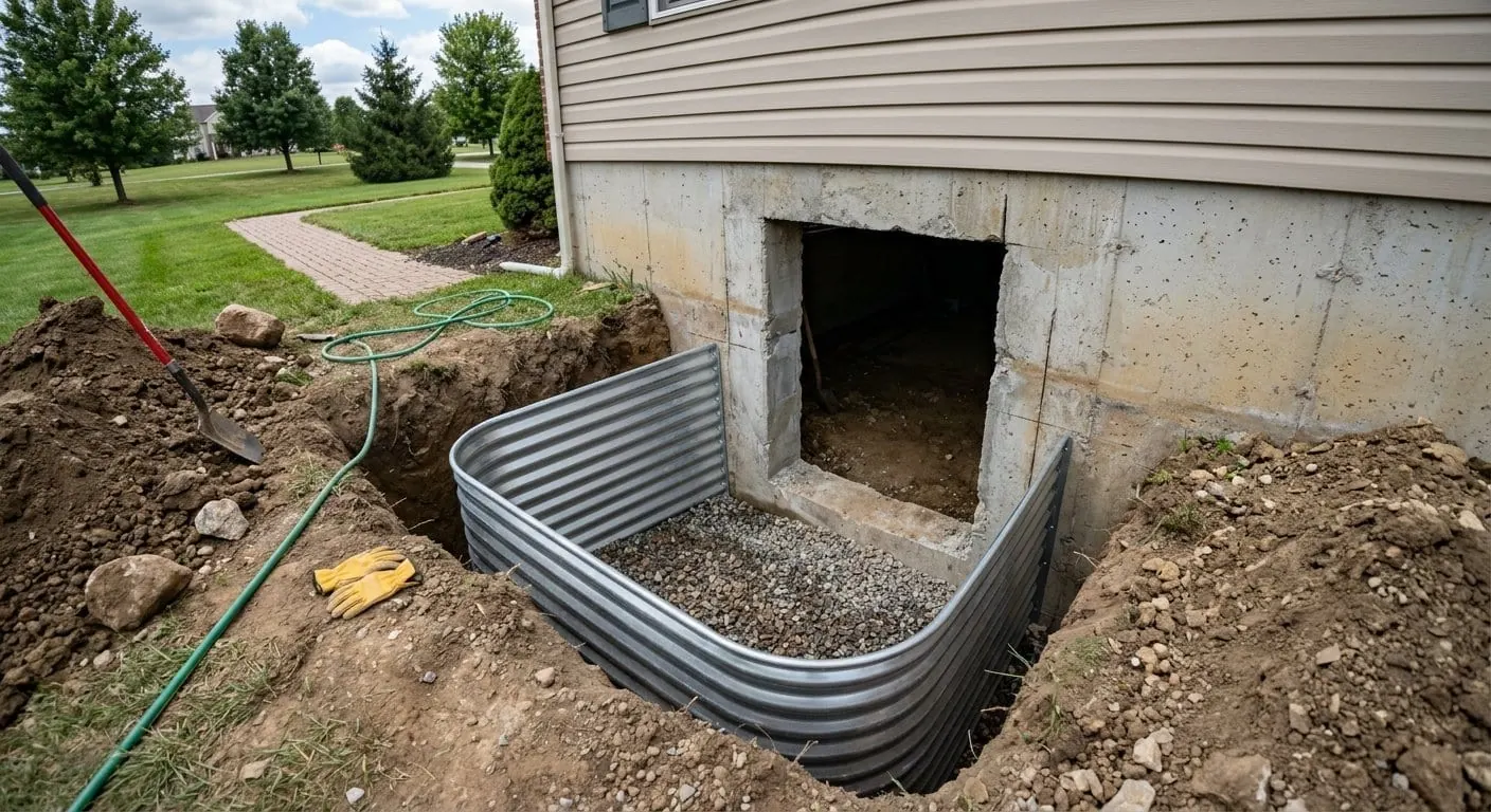 Egress Window Installation in Green Bay, WI