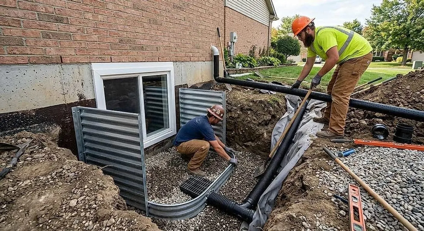 Window Well Drains in Green Bay, WI